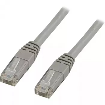 Tinklo kabelis Deltaco TP-611 RJ-45 Cat6 1,5 m Pilka