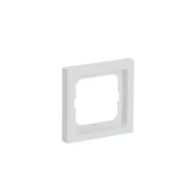 Elektros jungiklio dengiamoji plokštelė Busch-Jaeger 1721-884K, be varžtų, balta, termoplastikas, 80 × 80 × 11 mm
