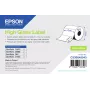Epson blizgios etiketės – štampuotas ritinys: 76 mm x 127 mm, 250 etikečių