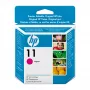 HP 11 Magenta Originalius rašalo kasetė, standartinė išeiga, purpurinė, dažų pagrindo rašalas, 28 ml, 1 vnt., 2000 puslapių