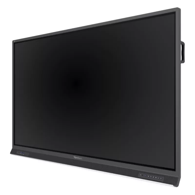 Viewsonic IFP7552-1B Skaitmeninė iškaba Interaktyvus plokščias ekranas 190,5 cm (75 coliai) LCD Wi-Fi 400 cd/m² 4K Ultra HD Juoda Jutiklinis ekranas Integruotas procesorius Android