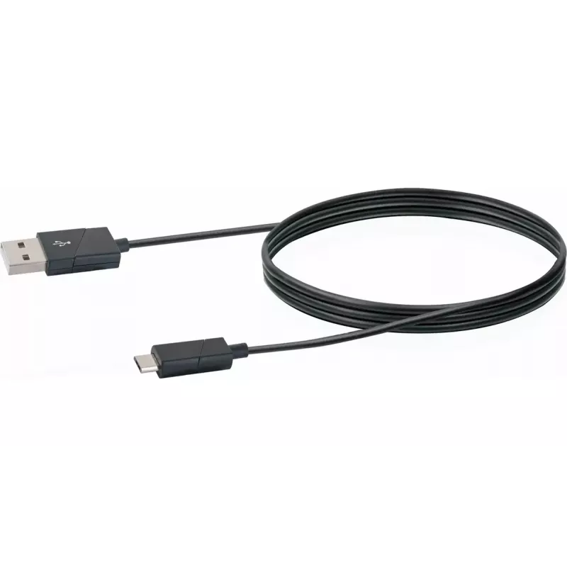 USB laidas Schwaiger LKW 120 M 1,2 m USB A Micro-USB B juodas