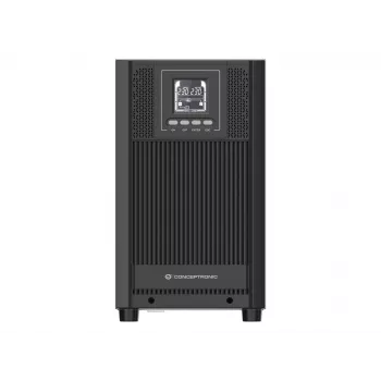 Conceptronic ZEUS52E3K 3000VA 2700W internetinis bokštinis UPS, IEC, dvigubos konversijos (internetinis), 3 kVA, 2700 W, sinusinė, 220 V, 240 V