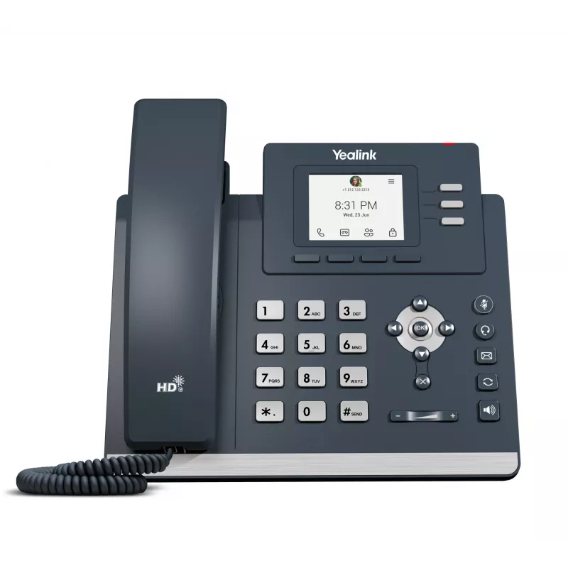 IP telefonas Yealink MP52 cEdition pilkas, laidinis ragelis, Android