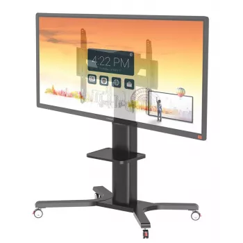 Peerless PR598-M monitoriaus laikiklis / stovas 2,49 m (98 coliai) Ant grindų Juoda