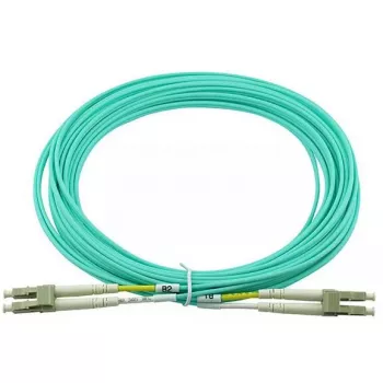 BlueOptics AJ833A 0,5 m LC OM3 Aqua šviesolaidinis kabelis