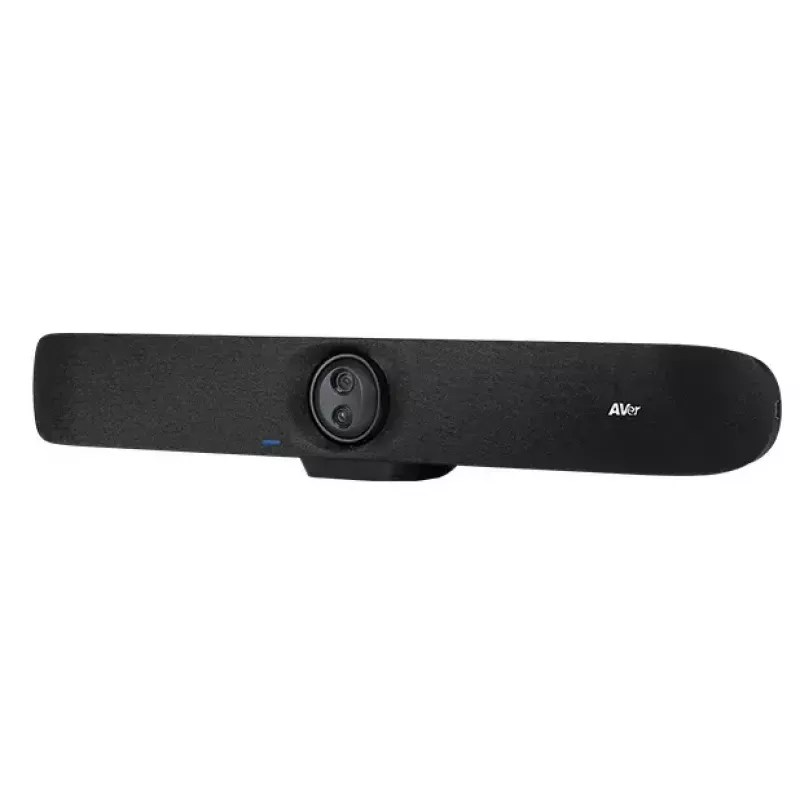 AVerMedia VB370A 8 MP 4K USB kamera — Exmor CMOS, 3840×2160 @30 k./s, 92° matymo laukas, 4x skaitmeninis priartinimas, plačiakampė, juoda, stovo tvirtinimas