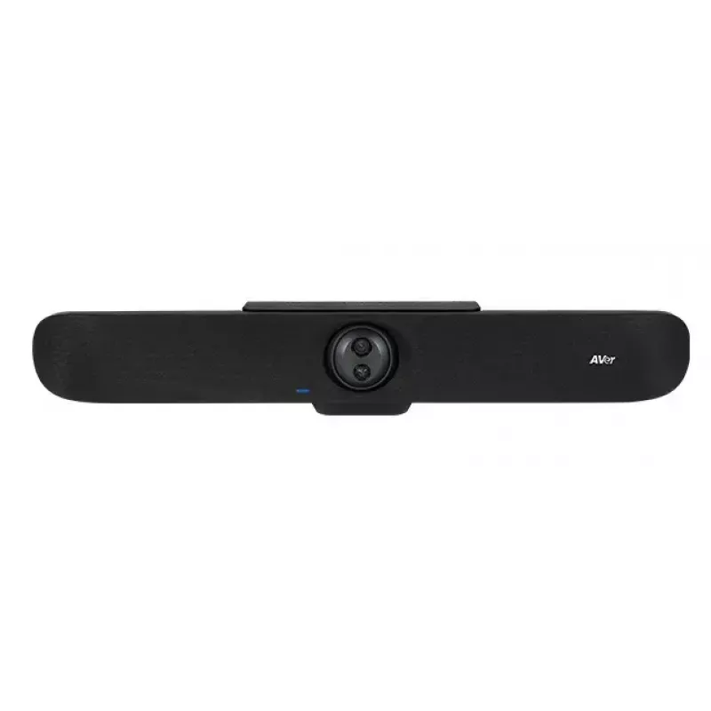 AVerMedia VB370A 8 MP 4K USB kamera — Exmor CMOS, 3840×2160 @30 k./s, 92° matymo laukas, 4x skaitmeninis priartinimas, plačiakampė, juoda, stovo tvirtinimas