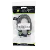 Techly 0,5 m didelės spartos HDMI laidas su eternetu A/A M/M juodas ICOC HDMI-4-005