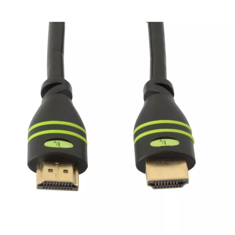 Techly 0,5 m didelės spartos HDMI laidas su eternetu A/A M/M juodas ICOC HDMI-4-005