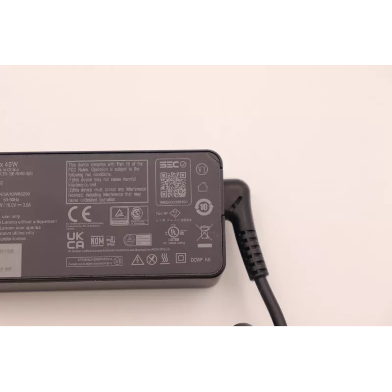 Lenovo 5A10W86299 maitinimo adapteris Vidinis 45 W Juoda