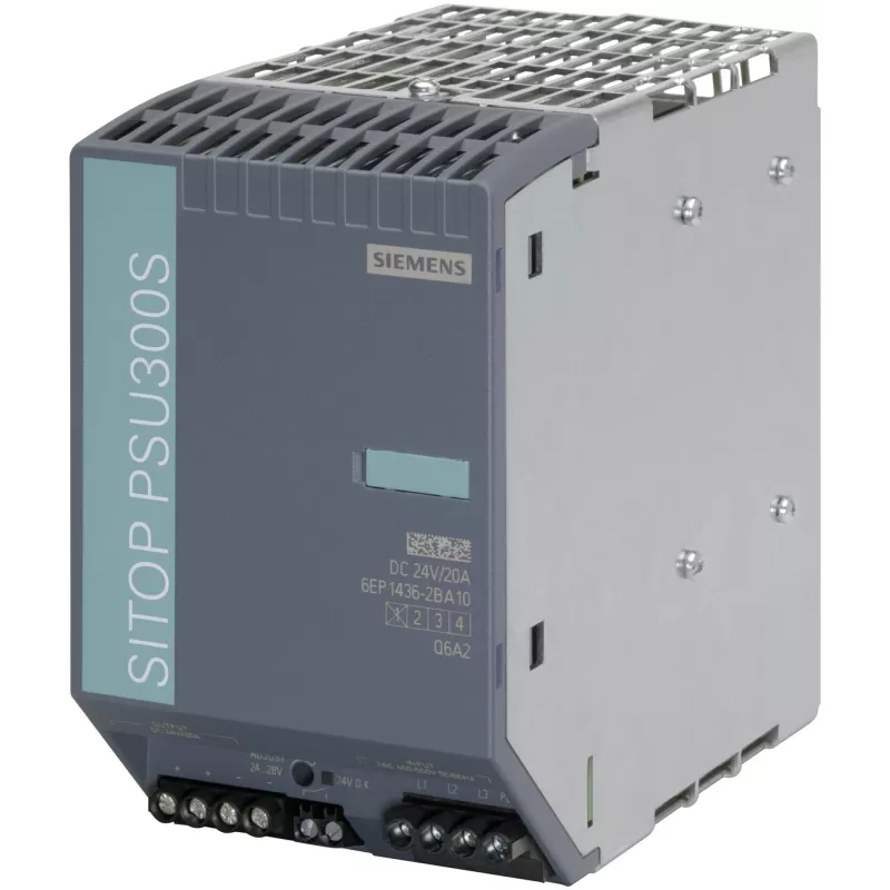 Siemens 6EP1436-2BA10 maitinimo adapteris / keitiklis Vidinis Daugiaspalvis