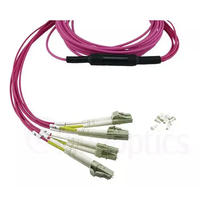 BlueOptics CBL-MPO12-4LC-OM4-3M-BO InfiniBand fibre optic kabelis 4x LC MPO 3m