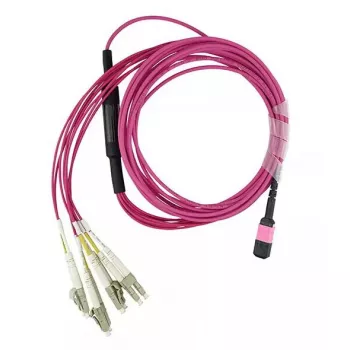 BlueOptics CBL-MPO12-4LC-OM4-3M-BO InfiniBand fibre optic kabelis 4x LC MPO 3m