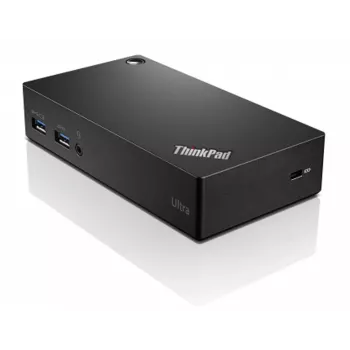 Lenovo 40A80045IT nešiojamojo kompiuterio dokas / prievadų replikatorius Laidinis USB 3.2 Gen 1 (3.1 Gen 1) Type-A Juodas