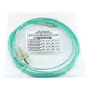 „BlueOptics SFP3232EU7.5MK InfiniBand“ šviesolaidinis kabelis 7,5 m SC žalias