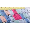 Klaviatūra Logickeyboard LKB-CBASE-AJPU-DE Office USB QWERTZ German Multicolour