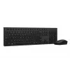 Lenovo 4X31K03931 klaviatūra Pelė įtraukta RF belaidė + Bluetooth US English juoda