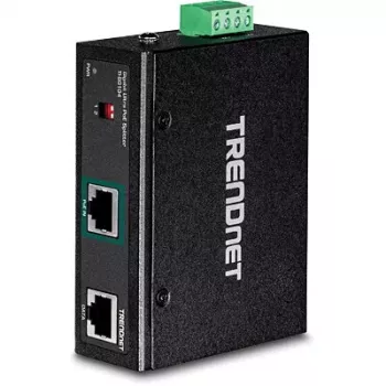 tinklo Splitter Trendnet TI-SG104 Juoda Power over Ethernet PoE