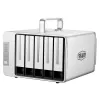 TerraMaster D5 Thunderbolt 3 disko masyvas 0 TB Stalinis Pilka