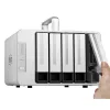 TerraMaster D5 Thunderbolt 3 disko masyvas 0 TB Stalinis Pilka