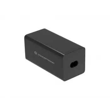 „Conceptronic“ 6 prievadų 200 W GaN USB PD įkroviklis su USB-C laidu, 4x USB-C, 2x USB-A, QC 3.0, PD 3.1, PPS