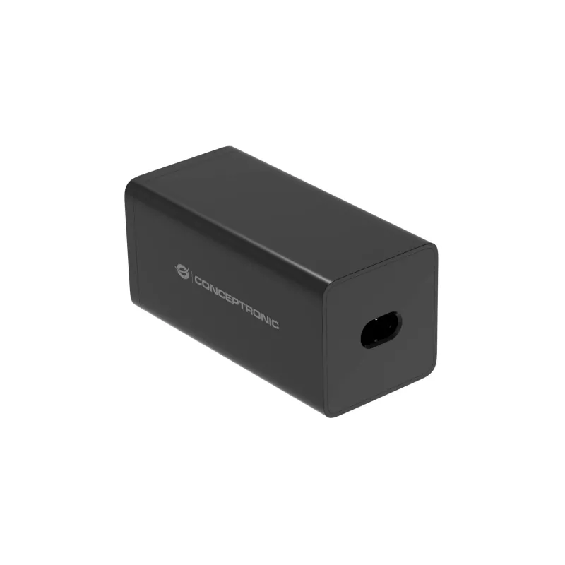 „Conceptronic“ 6 prievadų 200 W GaN USB PD įkroviklis su USB-C laidu, 4x USB-C, 2x USB-A, QC 3.0, PD 3.1, PPS