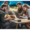 „Conceptronic“ 6 prievadų 200 W GaN USB PD įkroviklis su USB-C laidu, 4x USB-C, 2x USB-A, QC 3.0, PD 3.1, PPS