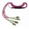 BlueOptics CBL-MPO12-4LC-OM4-5M-BO InfiniBand šviesolaidinis kabelis 4x LC MPO 5m