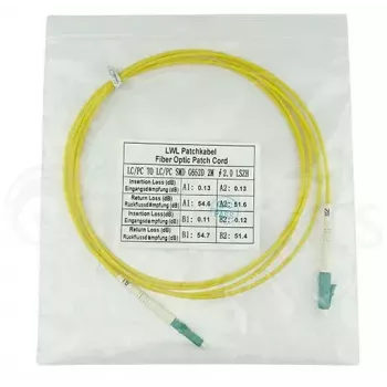 BlueOptics SFP2121BU1MM InfiniBand optinis kabelis 1m LC geltonas