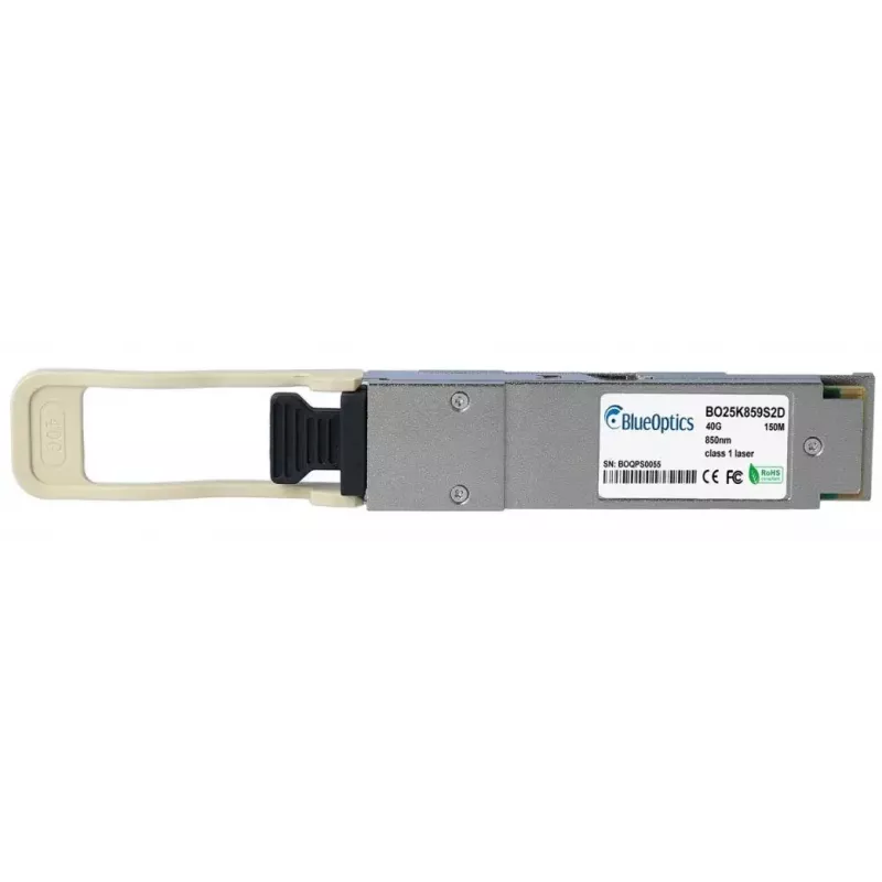 Skaidulinis optinis siųstuvo-imtuvo modulis BlueOptics PAN-T-Q-40GBASE-SR4-BO QSFP 150 m