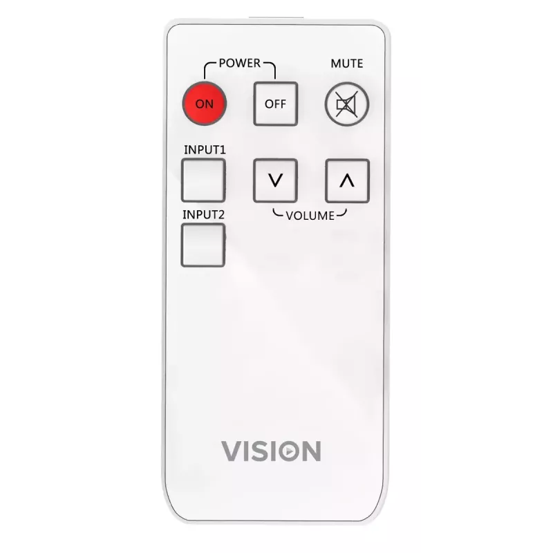 Garso stiprintuvas Vision TC3-AMP 2.0 kanalų Namams Balta