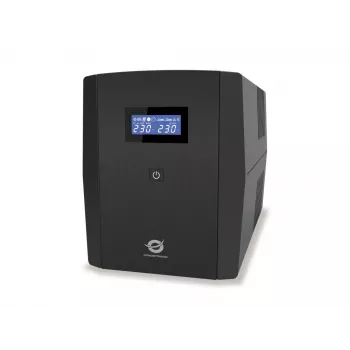 Conceptronic ZEUS04G 2200VA 1320W UPS, UK lizdas x 4, HID USB, RJ45 įėjimas/išėjimas, AVR