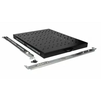 Equip slankioji lentyna 19 inch, 1U, 800MM, juoda