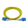 BlueOptics SFP3232BU1MK InfiniBand šviesolaidinis kabelis 1 m SC Geltonas