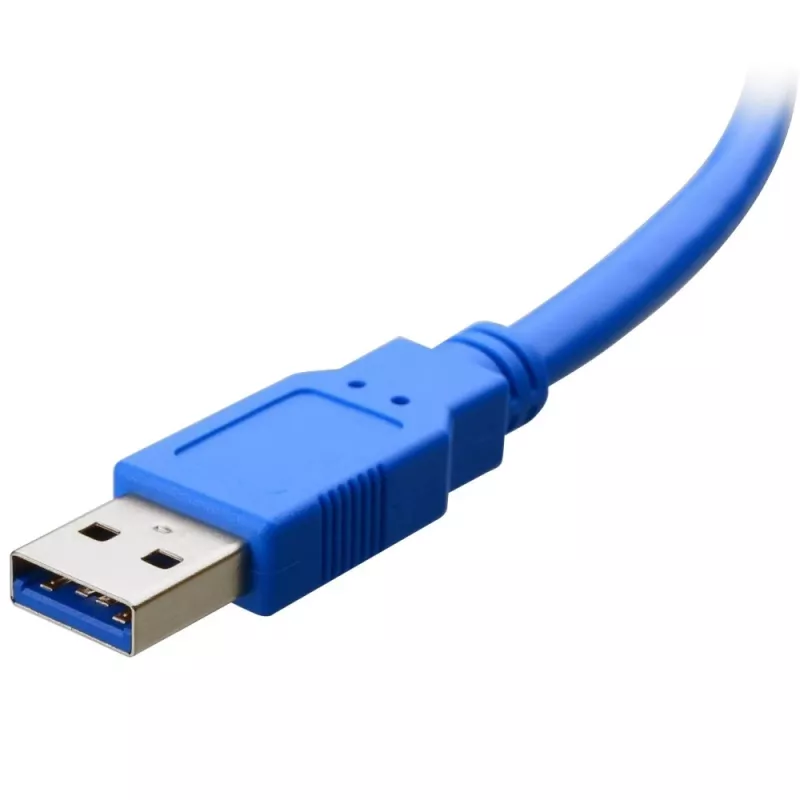 Techly USB 3.0 Superspeed laidas A / Micro B 2 m mėlynas ICOC MUSB3-A-020