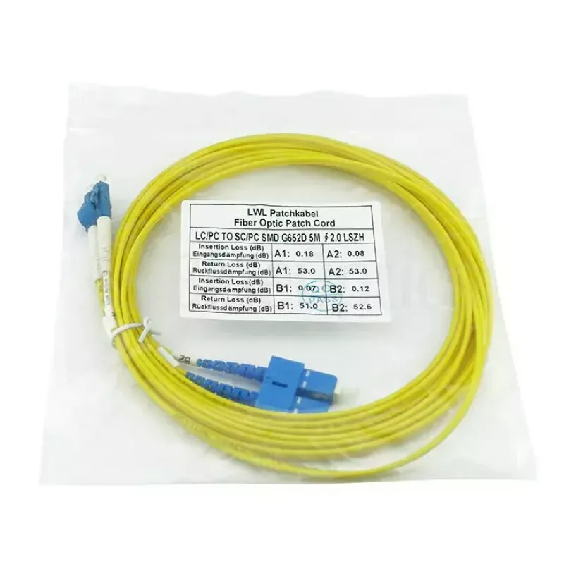 BlueOptics CAB-SMF-LC-SC-7-BO InfiniBand šviesolaidinis kabelis 7,5 m 2x LC