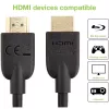 Techly ICOC HDMI2-4-030T HDMI laidas 3 m HDMI A tipo (standartinis) juodas