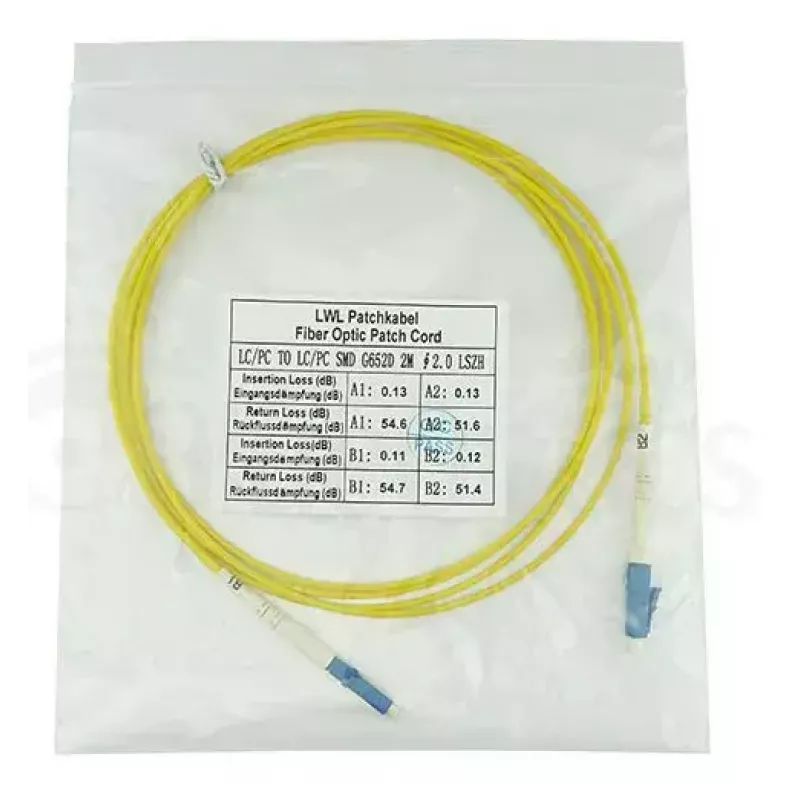 Šviesolaidinis kabelis BlueOptics SFP2121BU0.5MK 0,5 m LC OS2 9 µm