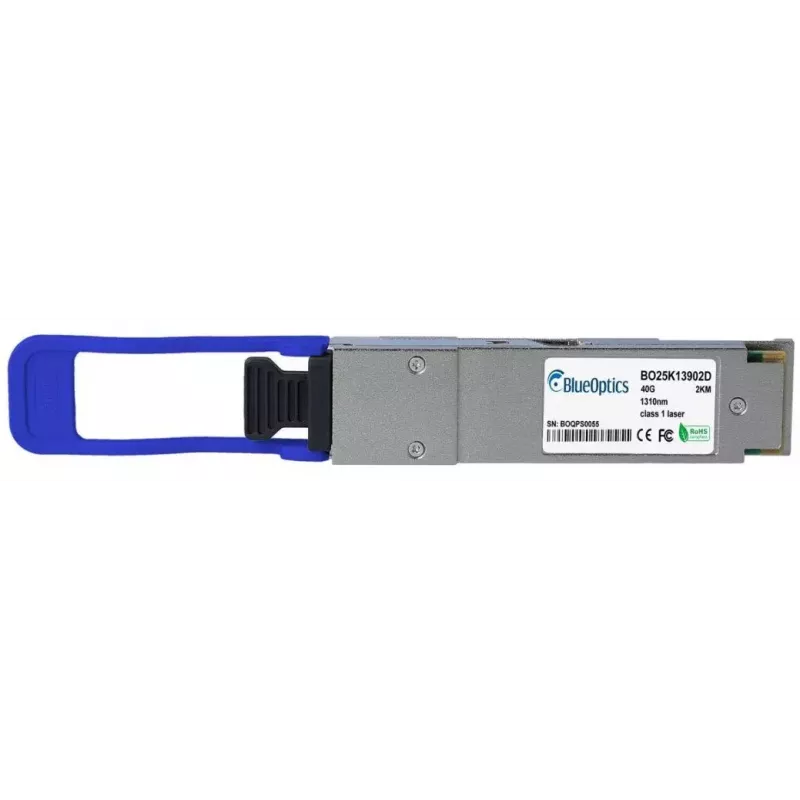 BlueOptics JNP-QSFP-4X10GE-IR-BO tinklo siųstuvo-imtuvo modulis Šviesolaidinis QSFP MTP/MPO Aliuminis 40g
