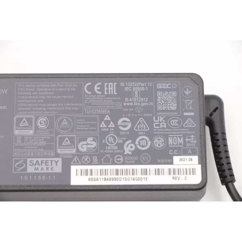 Lenovo 5A10V03251 maitinimo adapteris / inverteris Vidinis 90 W Juoda