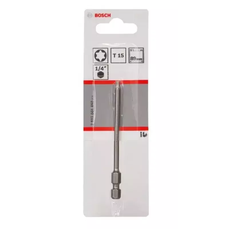 Atsuktuvų antgalis Bosch 2607001650 T15 ypač kietas 89 mm