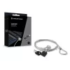 Conceptronic CNBSLOCK15 kabelio užraktas sidabrinis 1,5 m