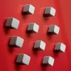 Kūrybinis magnetinis kubas Sigel BA193 neodimio, sidabrinis, 10 mm