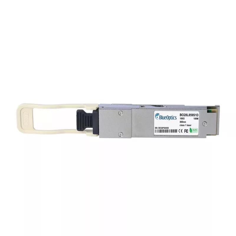 QSFP28 siųstuvas-imtuvas BlueOptics QSFP28-SR4-CI-BO 100 m šviesolaidis