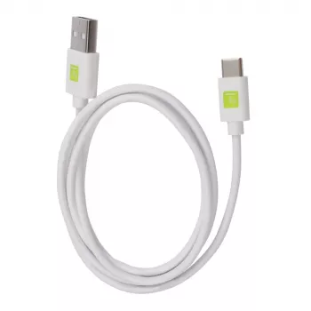 Techly ICOC MUSB20-CMAM10TW USB laidas USB 2.0 1 m USB A USB C Balta