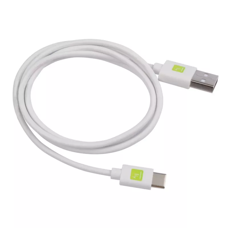 Techly ICOC MUSB20-CMAM10TW USB laidas USB 2.0 1 m USB A USB C Balta