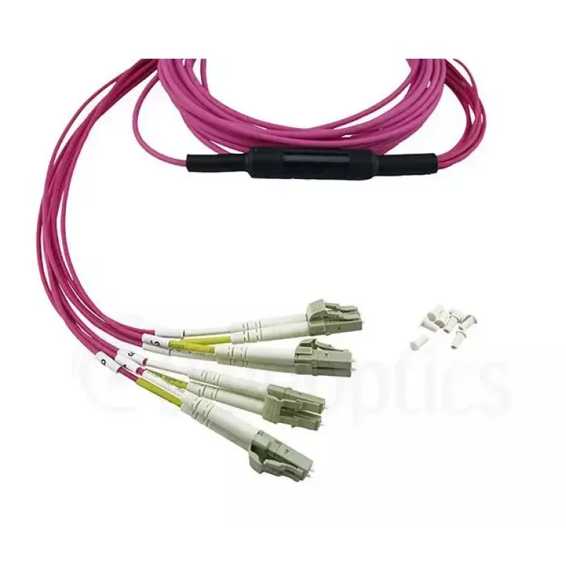 BlueOptics CBL-MPO12-4LC-OM4-1M-BO InfiniBand šviesolaidinis kabelis MPO 4x LC