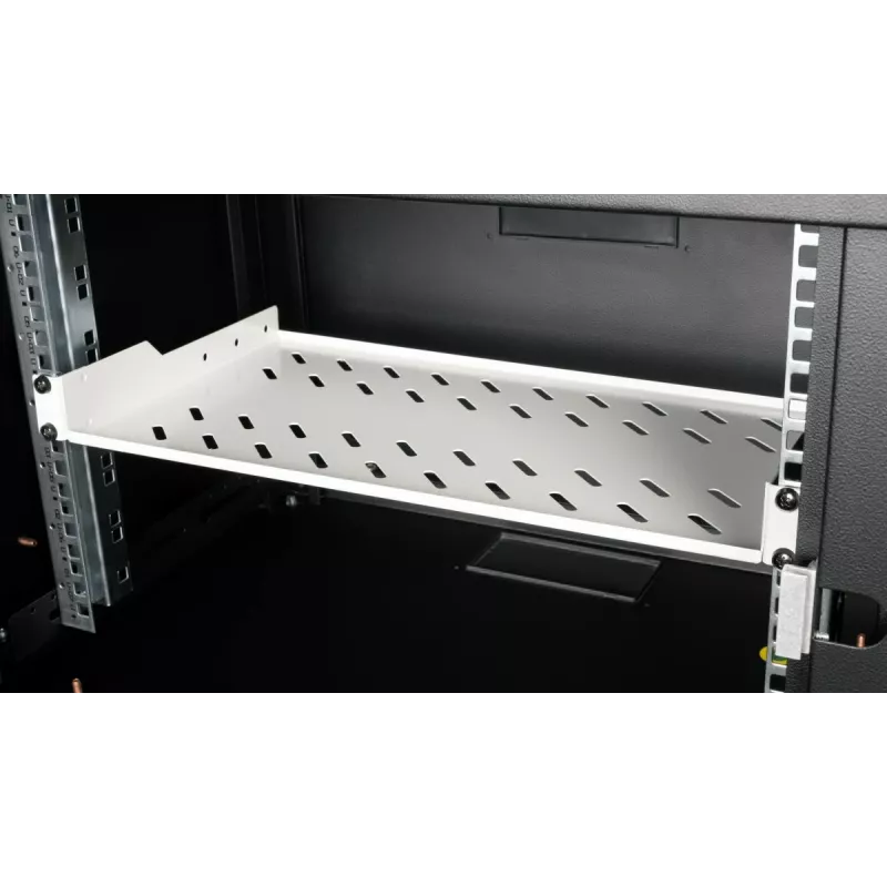 Rack shelf Equip Fixed Shelf 19' 1U 400MM Pilka