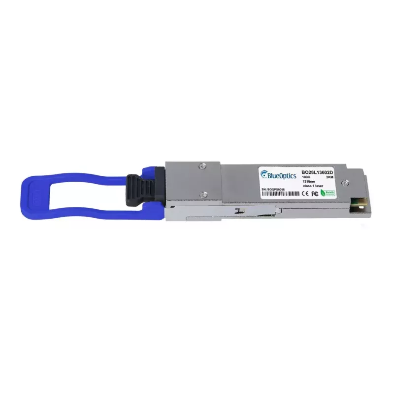 BlueOptics QSFP-100G-LR4-LITE-BO tinklo siųstuvo-imtuvo modulis Šviesolaidinis 100000 Mbit/s QSFP28